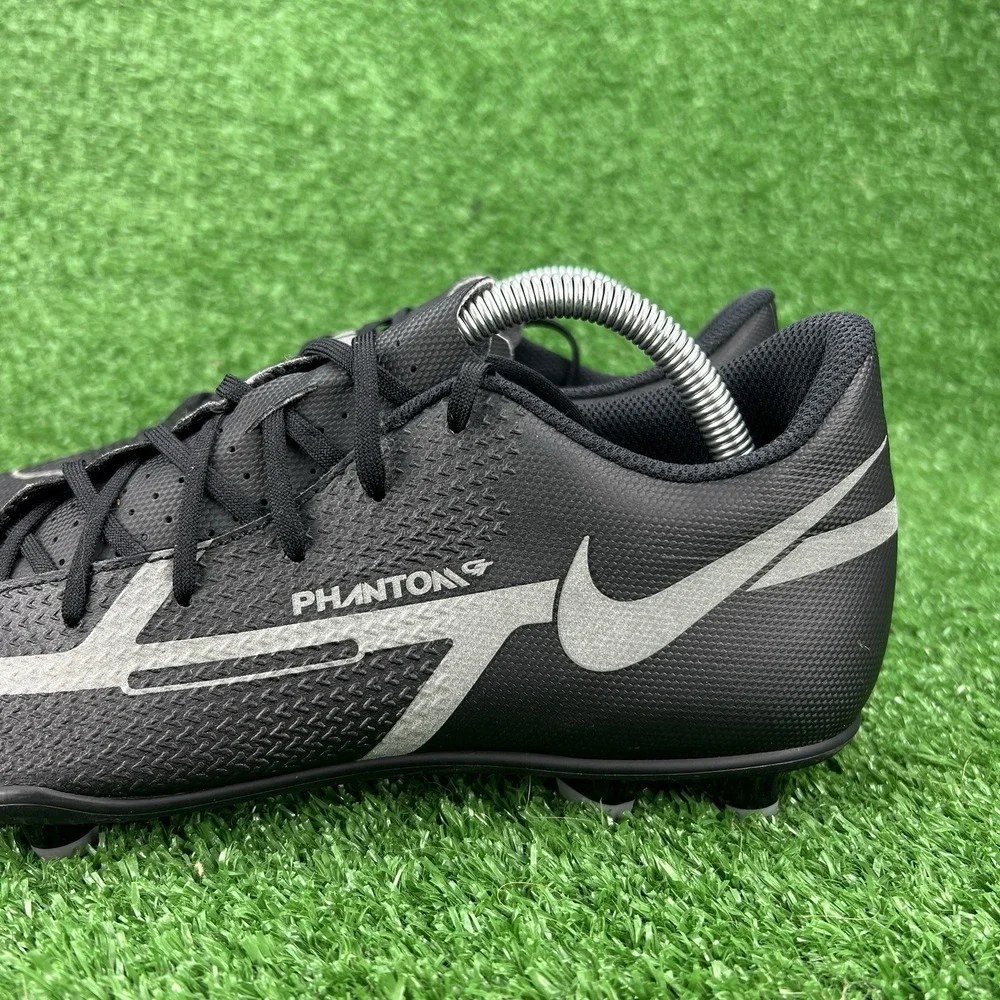Nike Phantom GT2 Club Mg Soccer Cleats Black Iron Grey DA5640-004‎ Men's 9 Boots